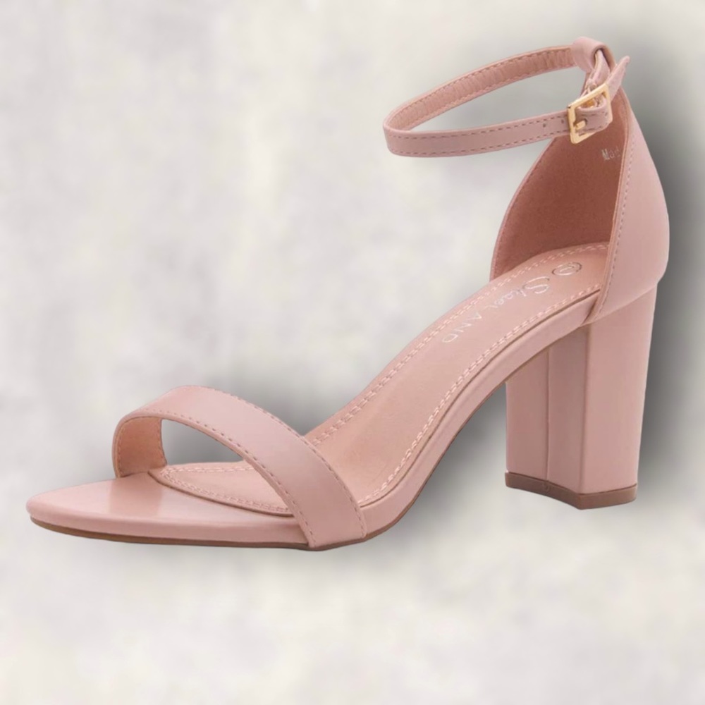 *NIB*‎ Shoe Land Womens Madeline Dress Heeled Sandals Size 7